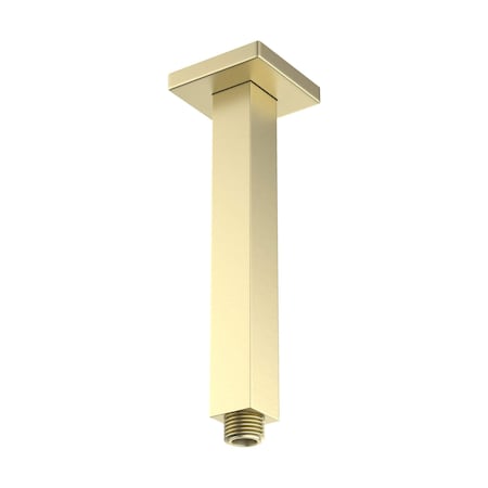 Kibi Cube 8 Ceiling Mounted Shower Arm - Brushed Gold SA0802BG